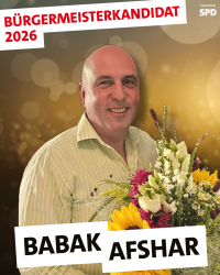 Babak Afshar, Bürgermeisterkandidat der SPD Sauerlach für 2026
